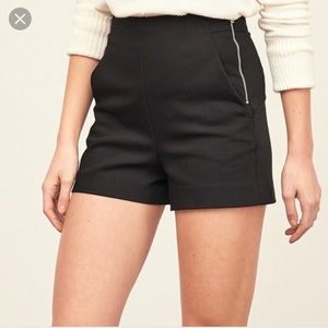 (NWOT) ZARA black HIGH WAIST shorts